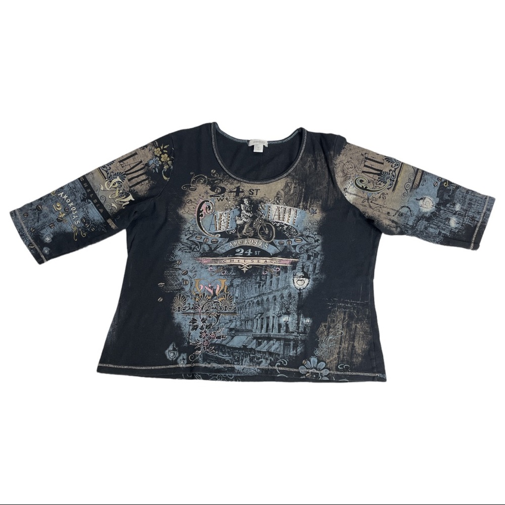 Grunge Graphic Tee☕️🌿✨